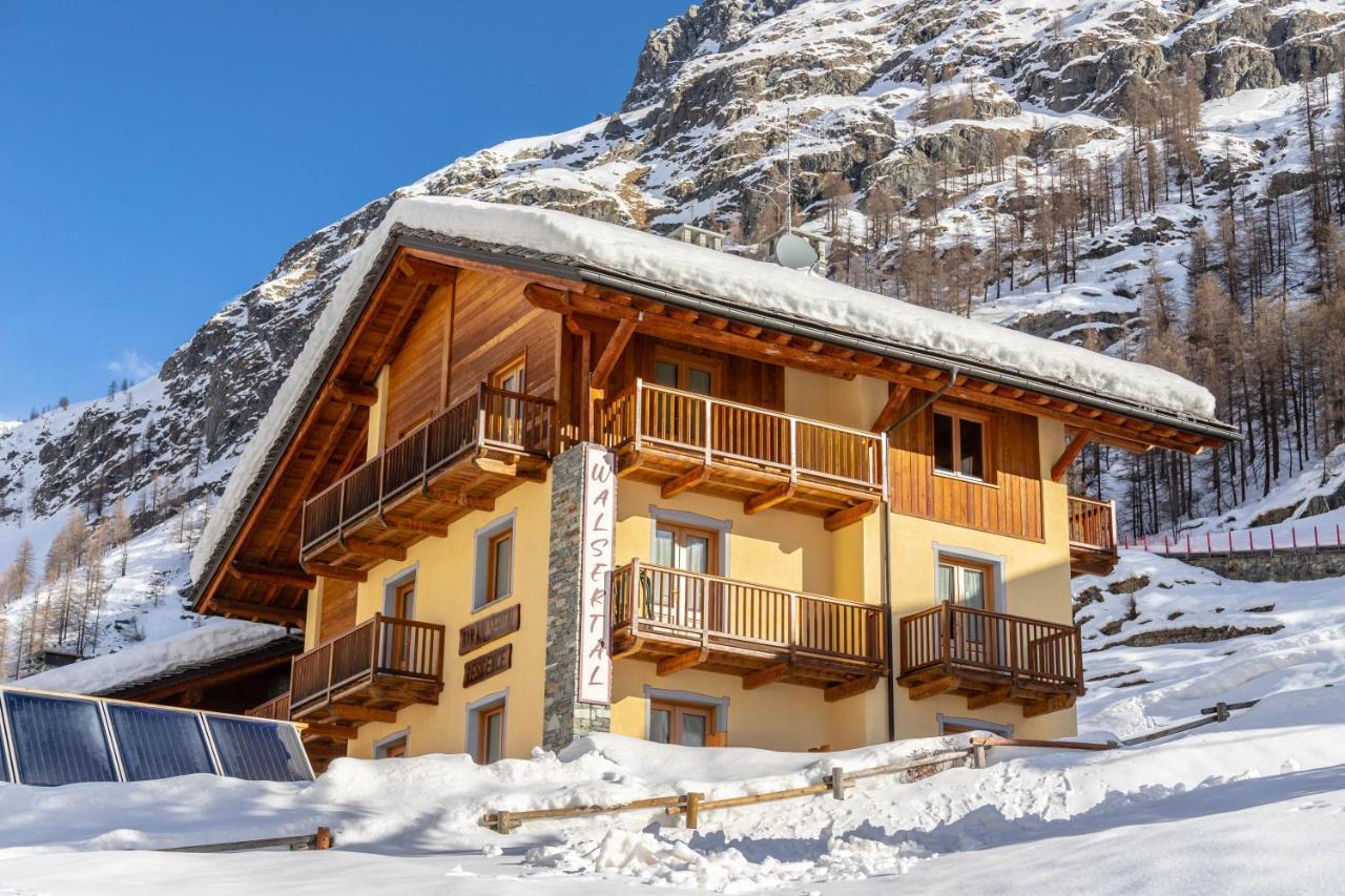 Walsertal Residence Грессоне-Ла-Триніте Екстер'єр фото